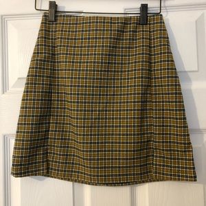 Brandy Melville Skirt Plaid NWT